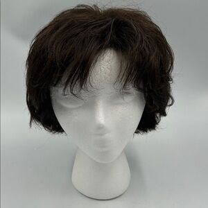 Brown Short Layered Hairstyle Wig B